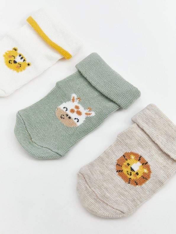 Long Sleeve Printed Baby Boy Bodysuit Set