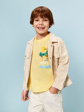 Pocket Basic Boys' Shirt