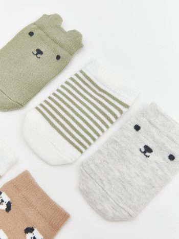 Printed Baby Boy Socks Set of 5