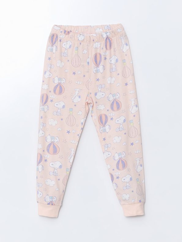 Hooded Girls' Sweatshirt and Jogger Set