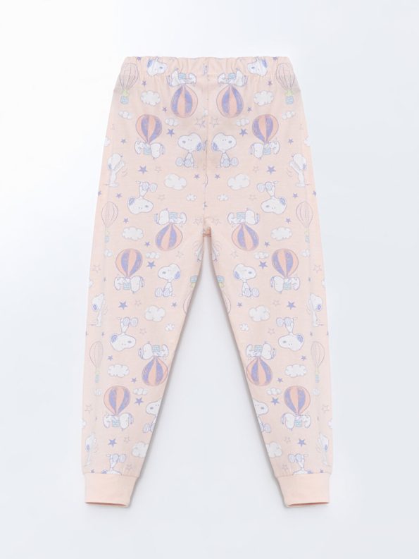 Hooded Girls' Sweatshirt and Jogger Set
