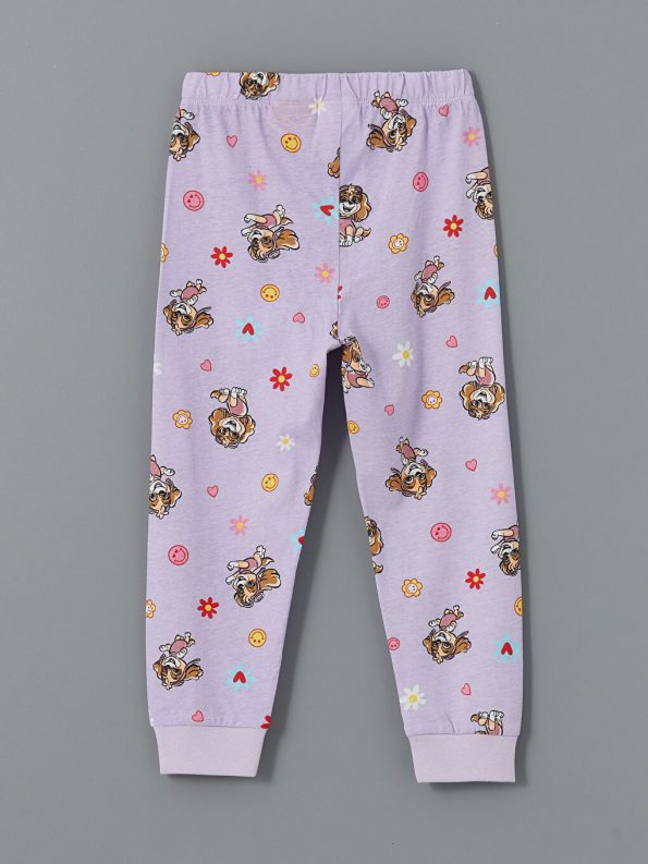 Girls' Elastic Waist Jogger Pants Set