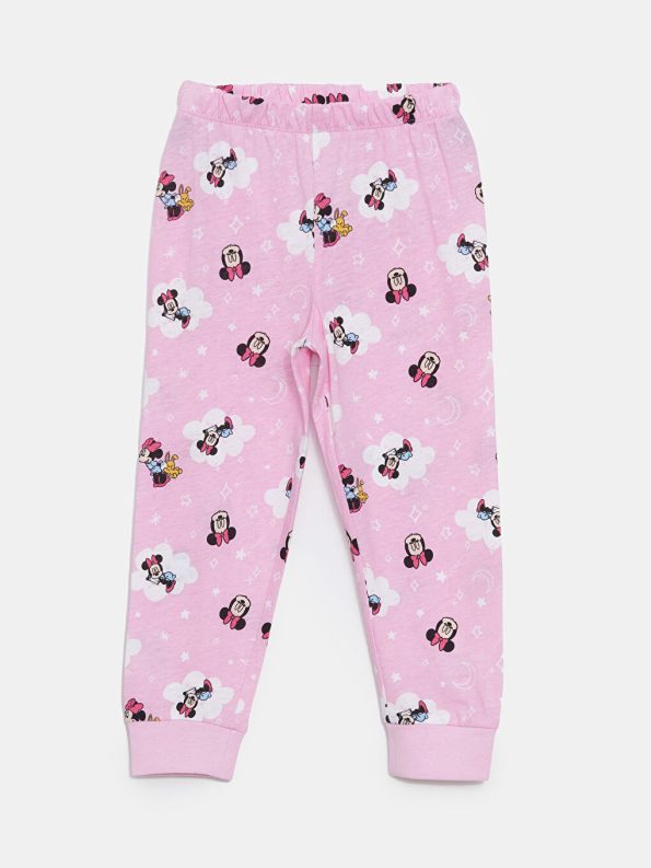 Bicycle Neck Long Sleeve Baby Girl Blouse and Leggings Set