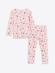 Floral Girls' Crinkle Blouse and Shorts Set