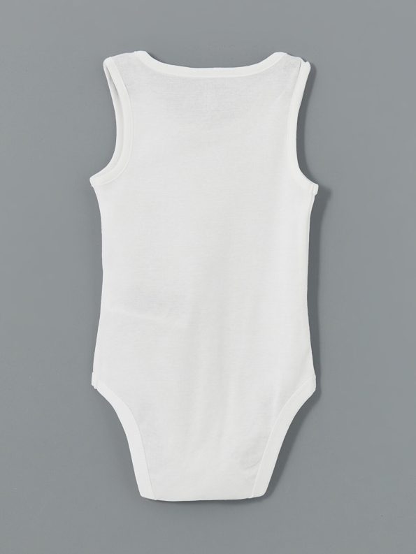 LCW Baby Ecru Organic Cotton Boy's Bodysuit Set