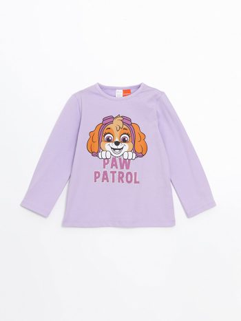 LCW Baby Lilac Paw Patrol Print Girls Pajama Set