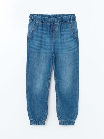 LCW Kids Indigo Elastic Waist Boys Jean Pants