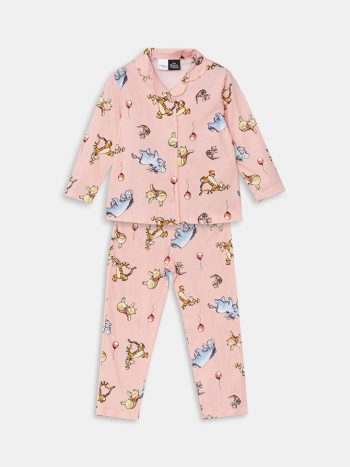 Hooded Girls' Sweatshirt and Jogger Set