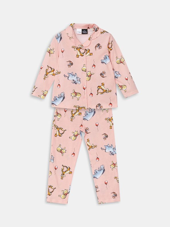 Hooded Girls' Sweatshirt and Jogger Set