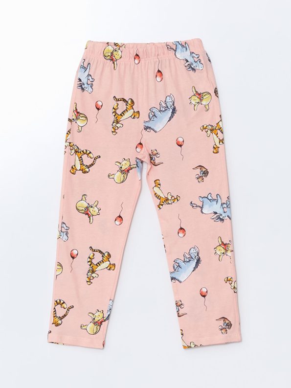 Hooded Girls' Sweatshirt and Jogger Set