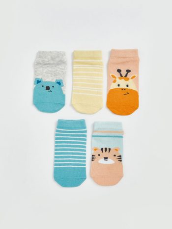 Basic Boys' Ankle Socks Set of 7