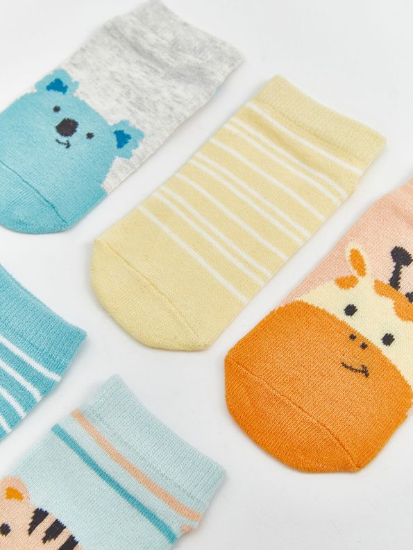 Basic Boys' Ankle Socks Set of 7