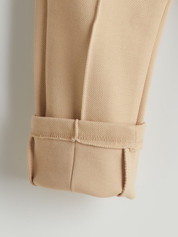 LCW Baby Beige Elastic Waist Boys' Pants
