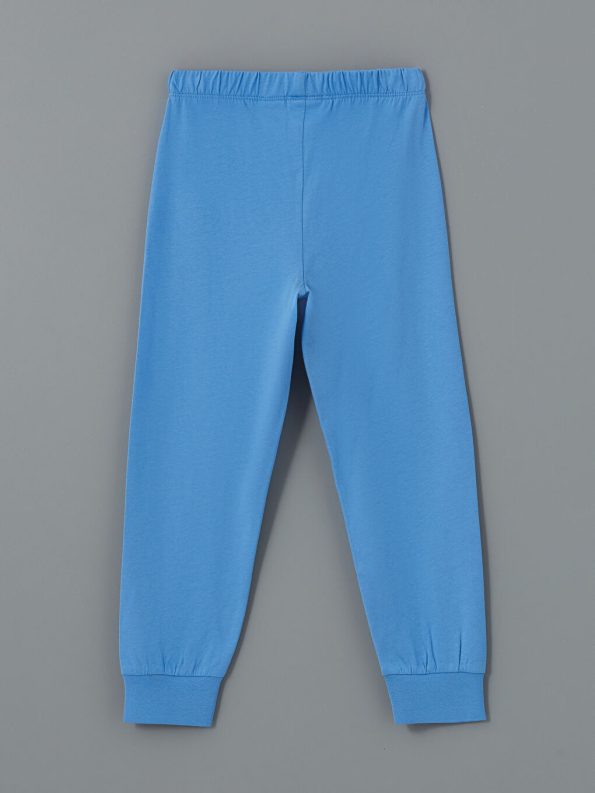 Boys' Printed Crew Neck Sweatshirt and Sweatpants Set