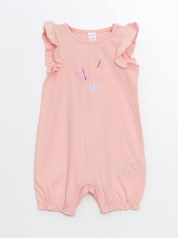 Floral Peter Pan Collar Dress for Baby Girls