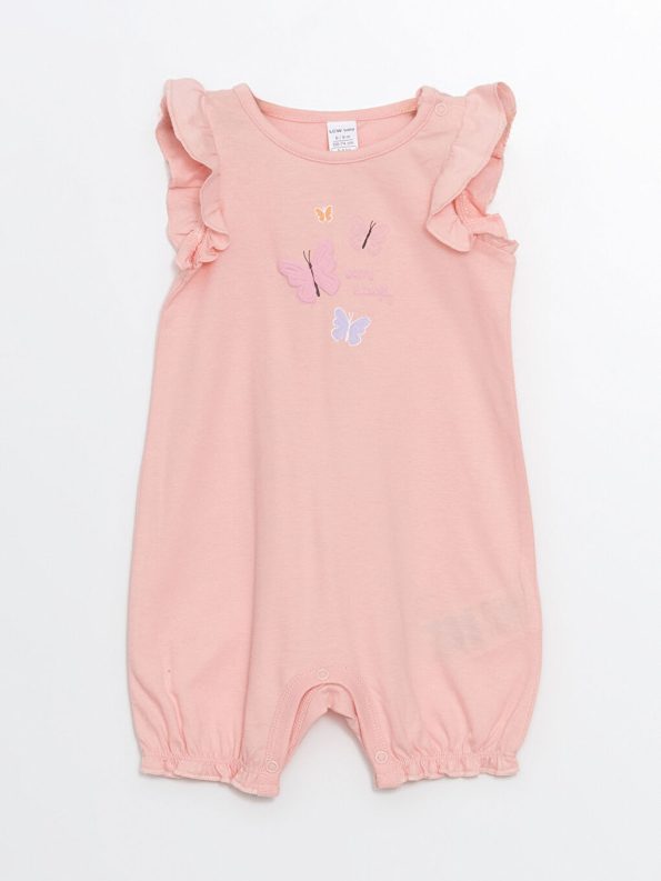 Floral Peter Pan Collar Dress for Baby Girls