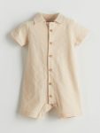 Teddy Bear Embroidered Baby Boy Cap
