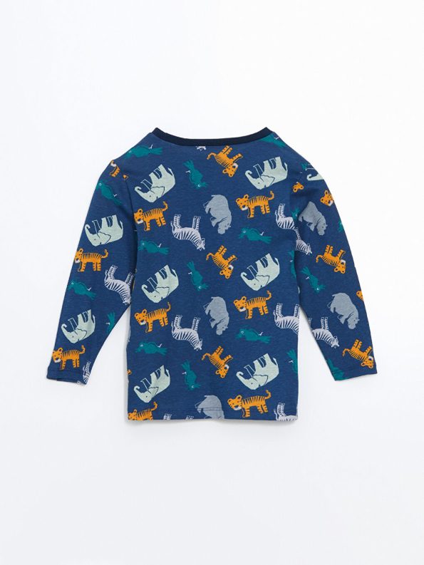 Boys' Printed Crew Neck T-Shirt