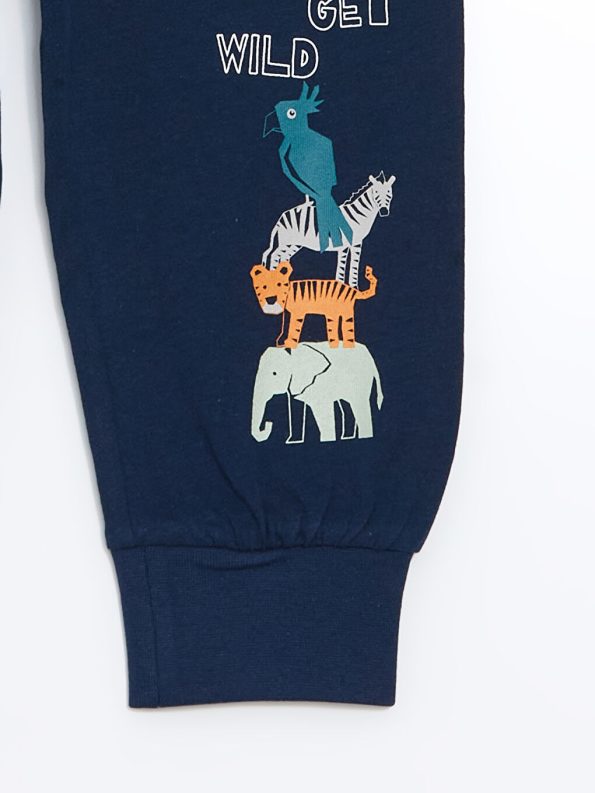 Boys' Printed Crew Neck T-Shirt