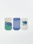 Printed Boys' Baby Sock Set of 5