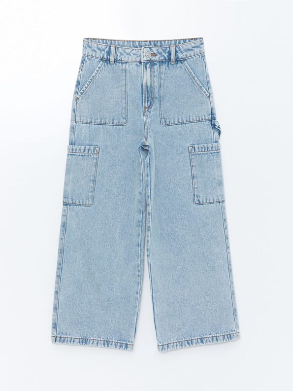 Girls' Thick Sweatpants with Elastic Waistband