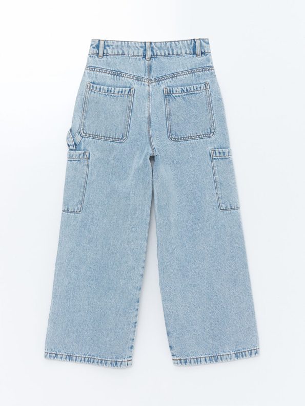 Girls' Thick Sweatpants with Elastic Waistband