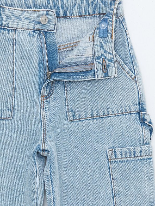 Girls' Thick Sweatpants with Elastic Waistband