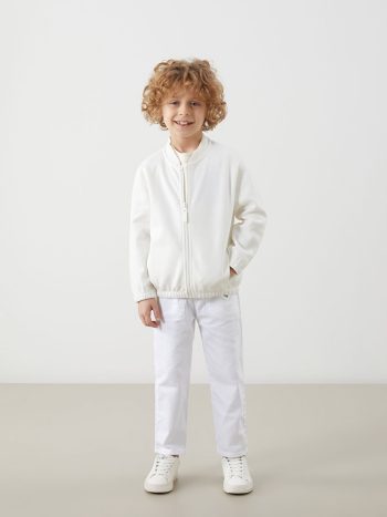 Square Neck Boys' Denim Dungarees