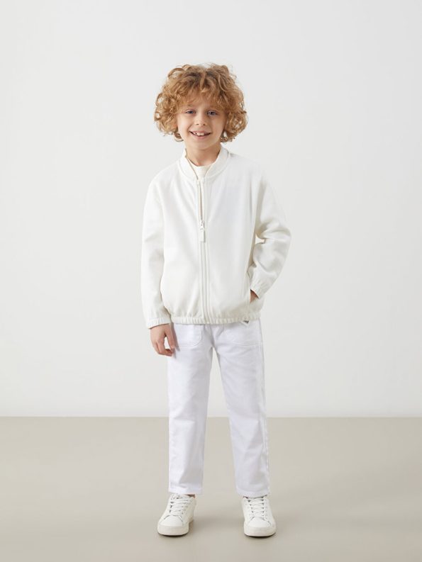 Square Neck Boys' Denim Dungarees