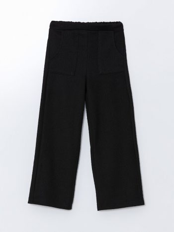 Girls' Elastic Waist Cargo Sweatpants