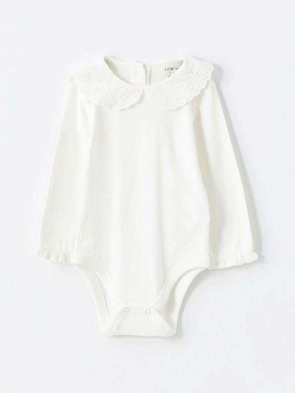 Printed Crew Neck Baby Boy Bodysuit