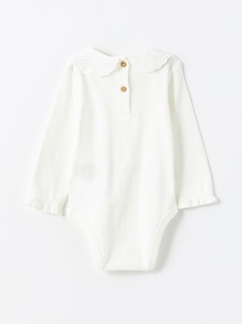 Printed Crew Neck Baby Boy Bodysuit