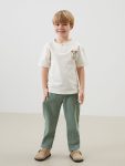 Boys' Printed Crew Neck T-Shirt