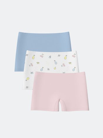 Printed Girls' Boxer Shorts