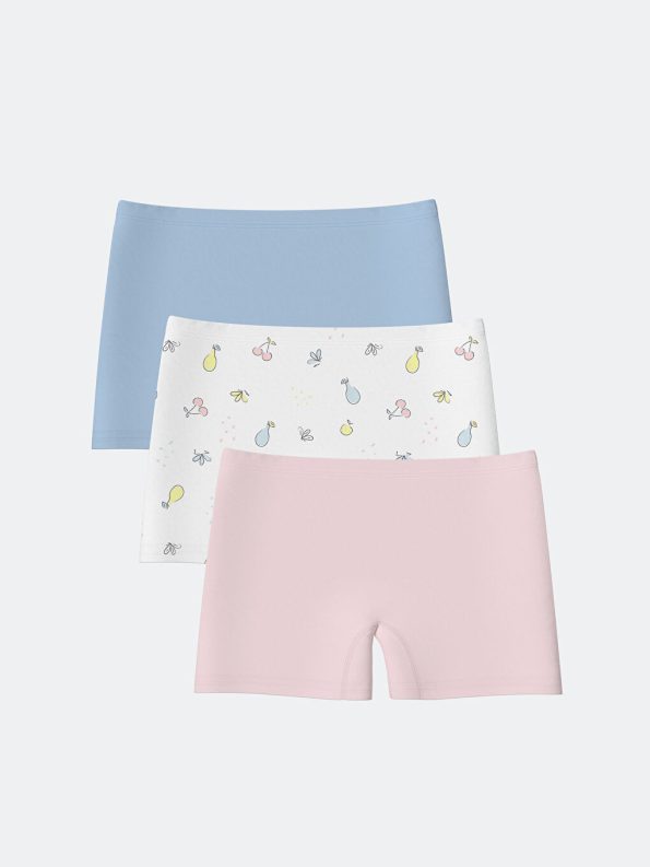 Printed Girls' Boxer Shorts