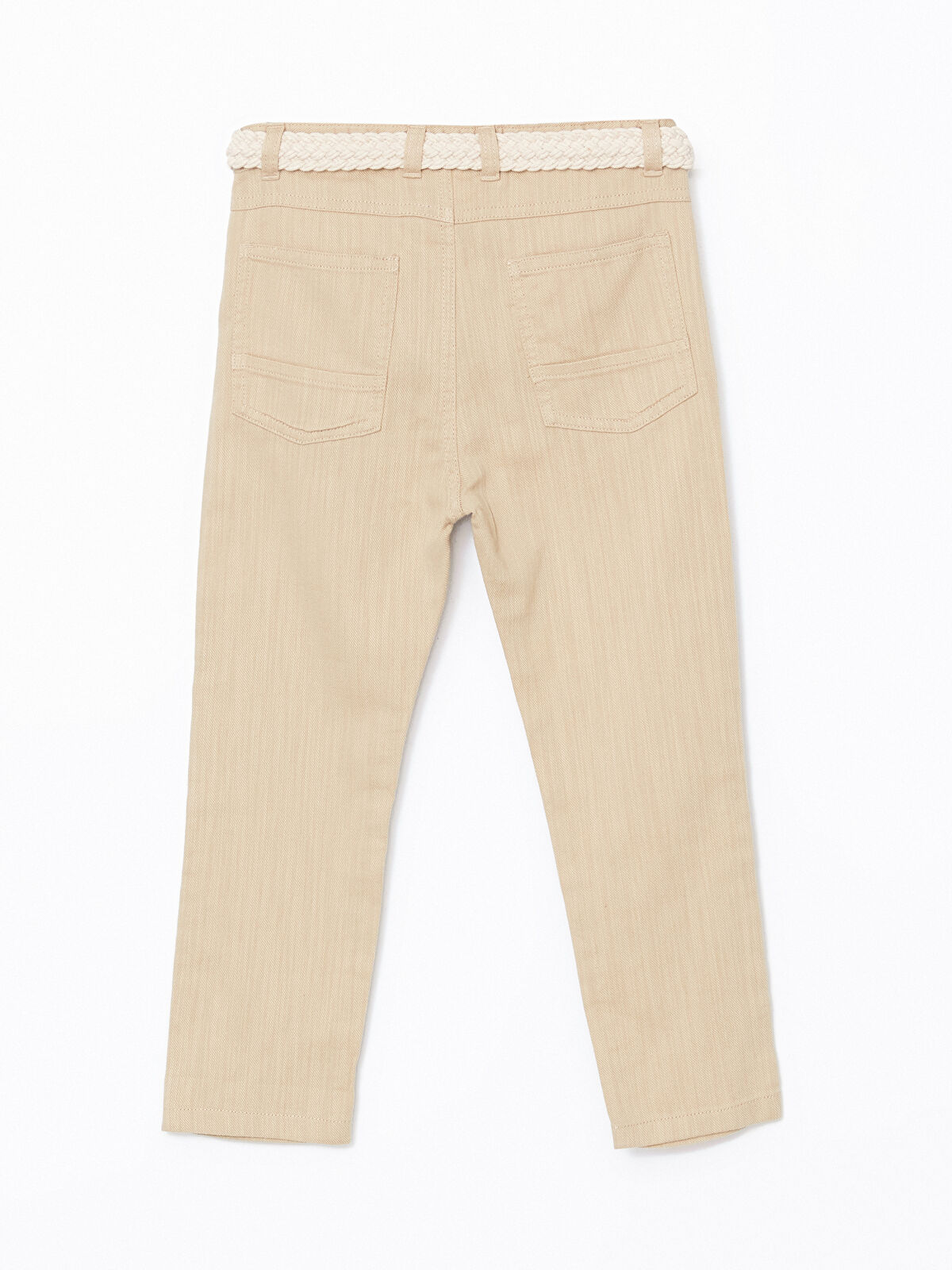 l_20251-s58290z1-fku_a2.jpg LCW Kids Beige Adjustable Waist Gabardine Boys' Trousers