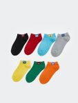 Basic Boys' Ankle Socks Set of 7