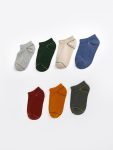 Spider-Man Patterned Boys' Ankle Socks Set of 5