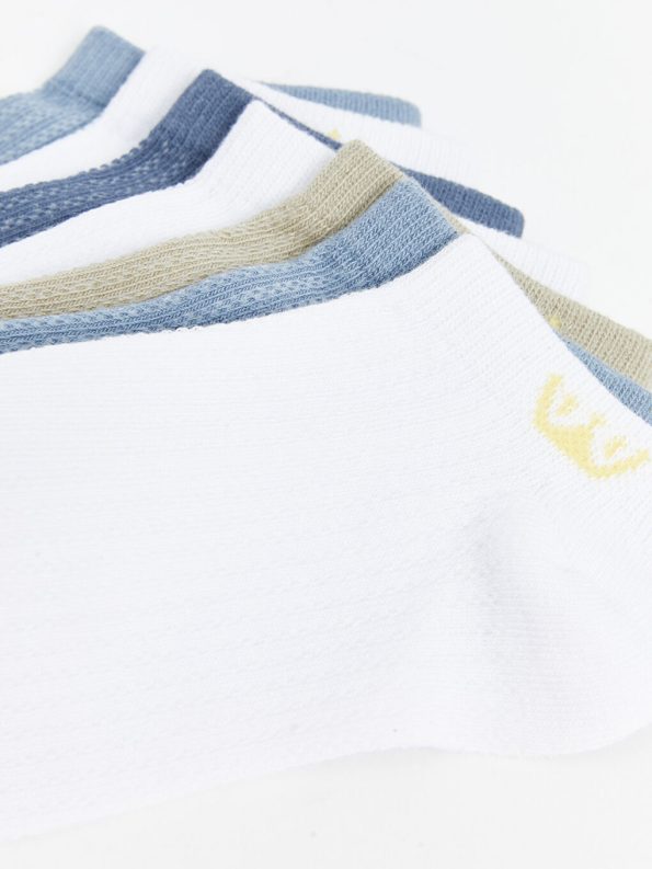 Basic Boys' Ankle Socks Set of 7