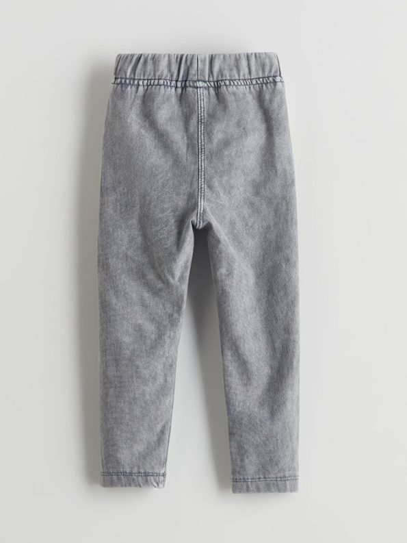 LCW Kids Indigo Girls' Elastic Waist Leggings