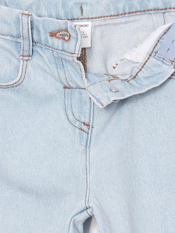 LCW Kids Blue Elastic Waist Girls' Jean Pants