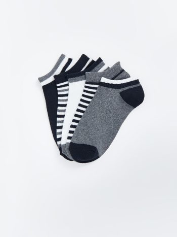 Striped Boys' Ankle Socks Set of 5