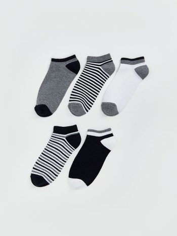 Striped Boys' Ankle Socks Set of 5