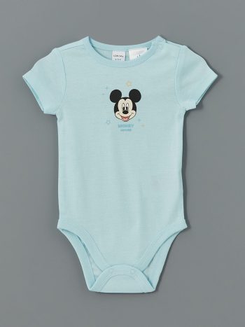 LCW Baby Mickey Mouse Printed Boys' Bodysuit Set