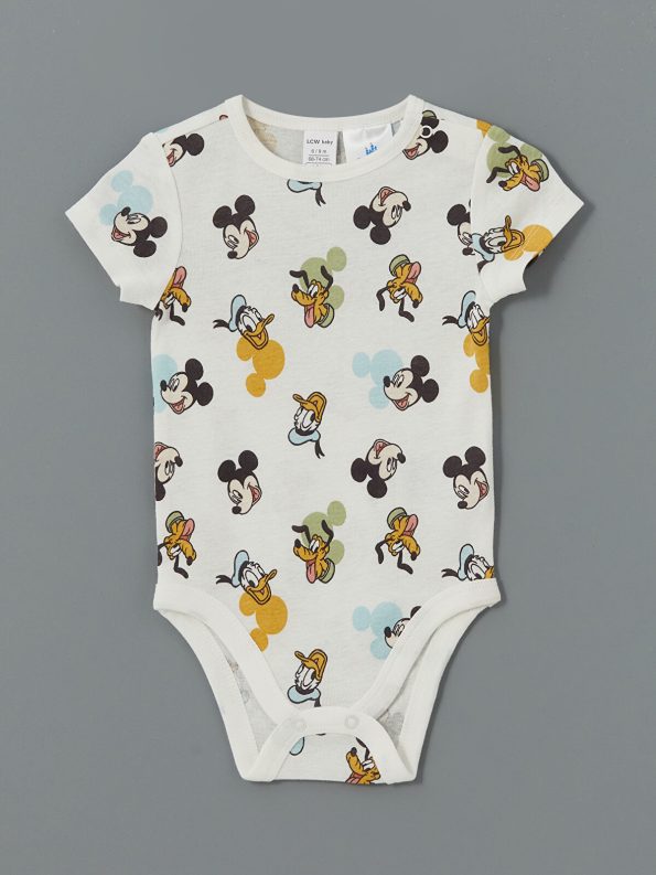 LCW Baby Mickey Mouse Printed Boys' Bodysuit Set