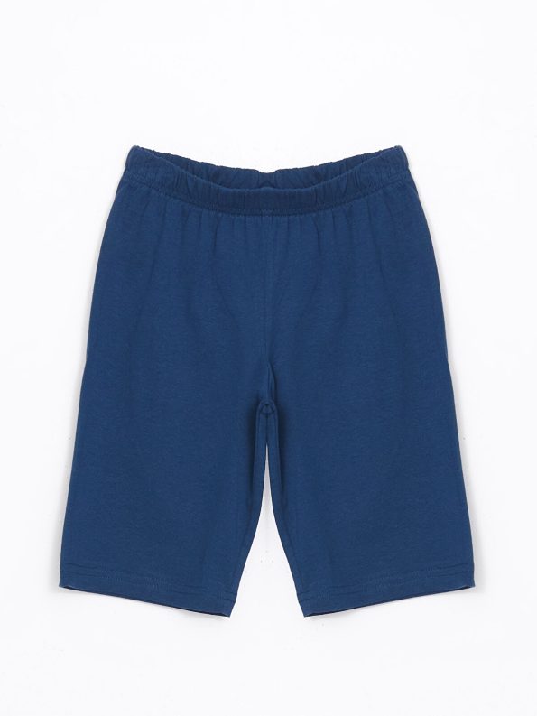 LCW Kids Blue Short Sleeve Boys Pajama Set