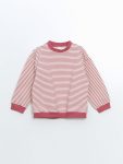 Girls' Long Sleeve Printed Crew Neck T-Shirt