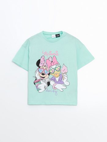 Girls' Bicycle Neck T-Shirt