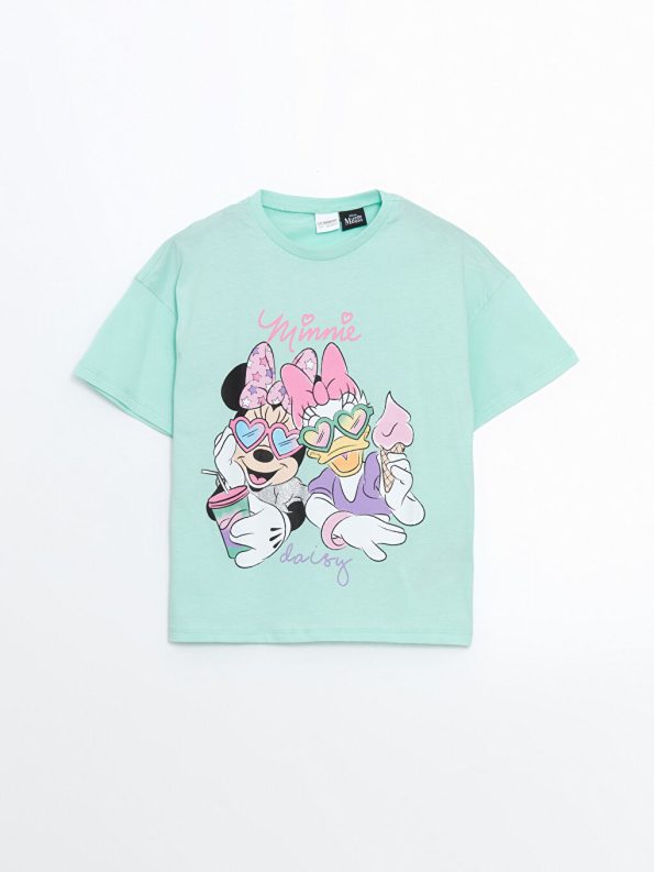 Girls' Bicycle Neck T-Shirt