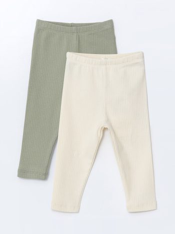 LCW Baby Beige Elastic Waist Organic Cotton Boy's Pajama Bottoms